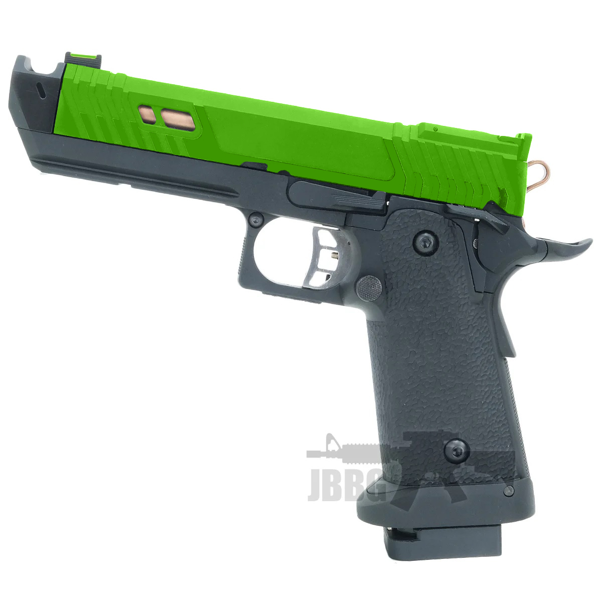 SRC Night Viper JW4 Hi Capa Co2 Airsoft Pistol green 1