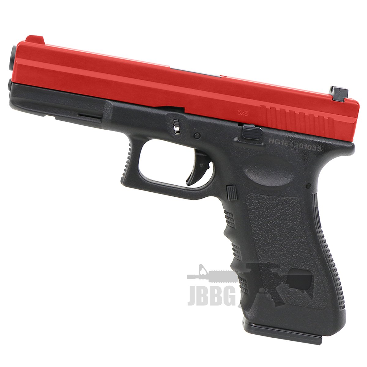 HG184 NEW GBB Sportline Airsoft Pistol 001 red