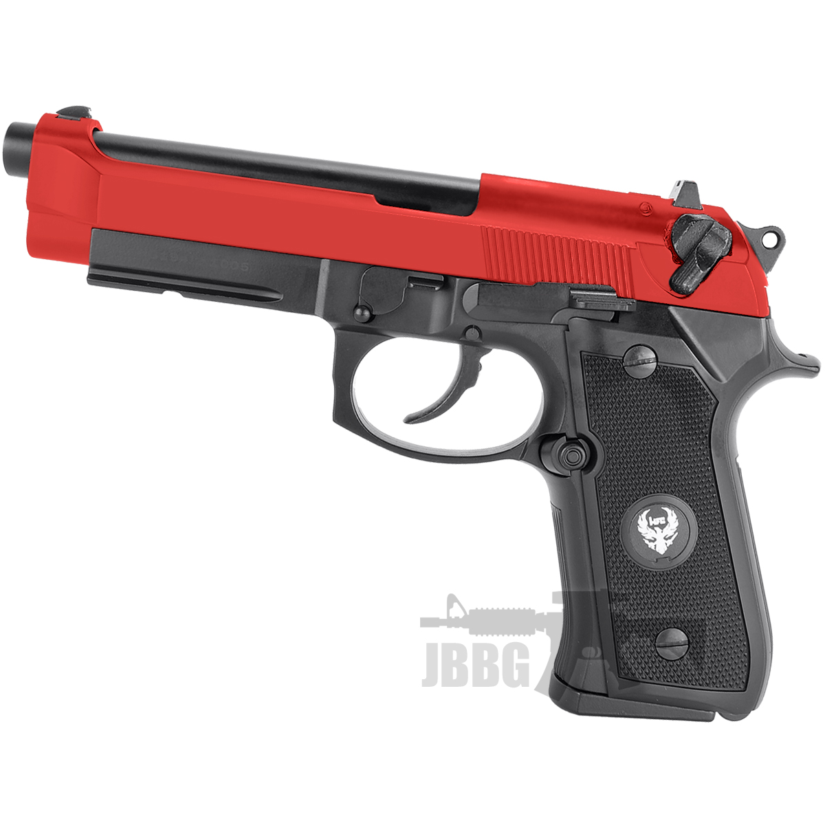 HG194 Gas Semi Auto Airsoft Pistol red 1
