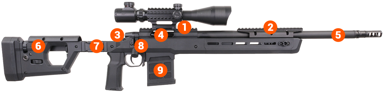 pro700 airsoft sniper rifle 1 info