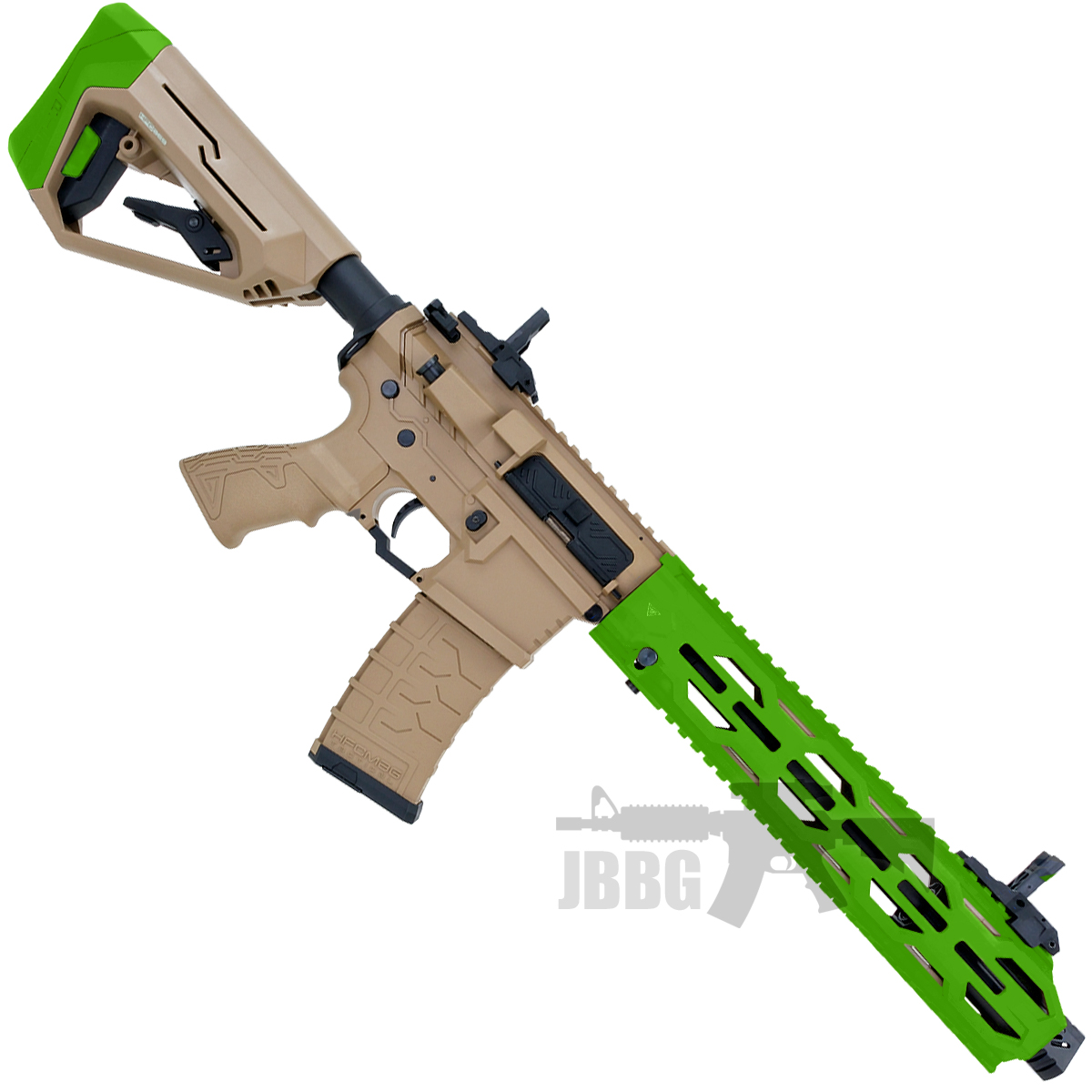 HFC 202 AEG Tactical Airsoft Guns 2 tan green