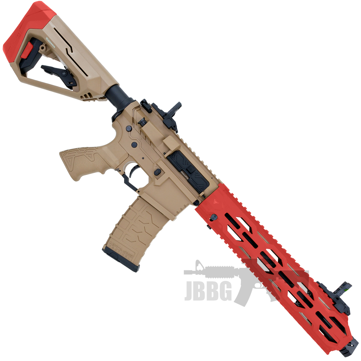 HFC 202 AEG Tactical Airsoft Guns 2 tan red