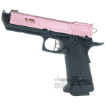 SRC Night Viper JW4 Hi Capa Gas Airsoft Pistol Pink 1