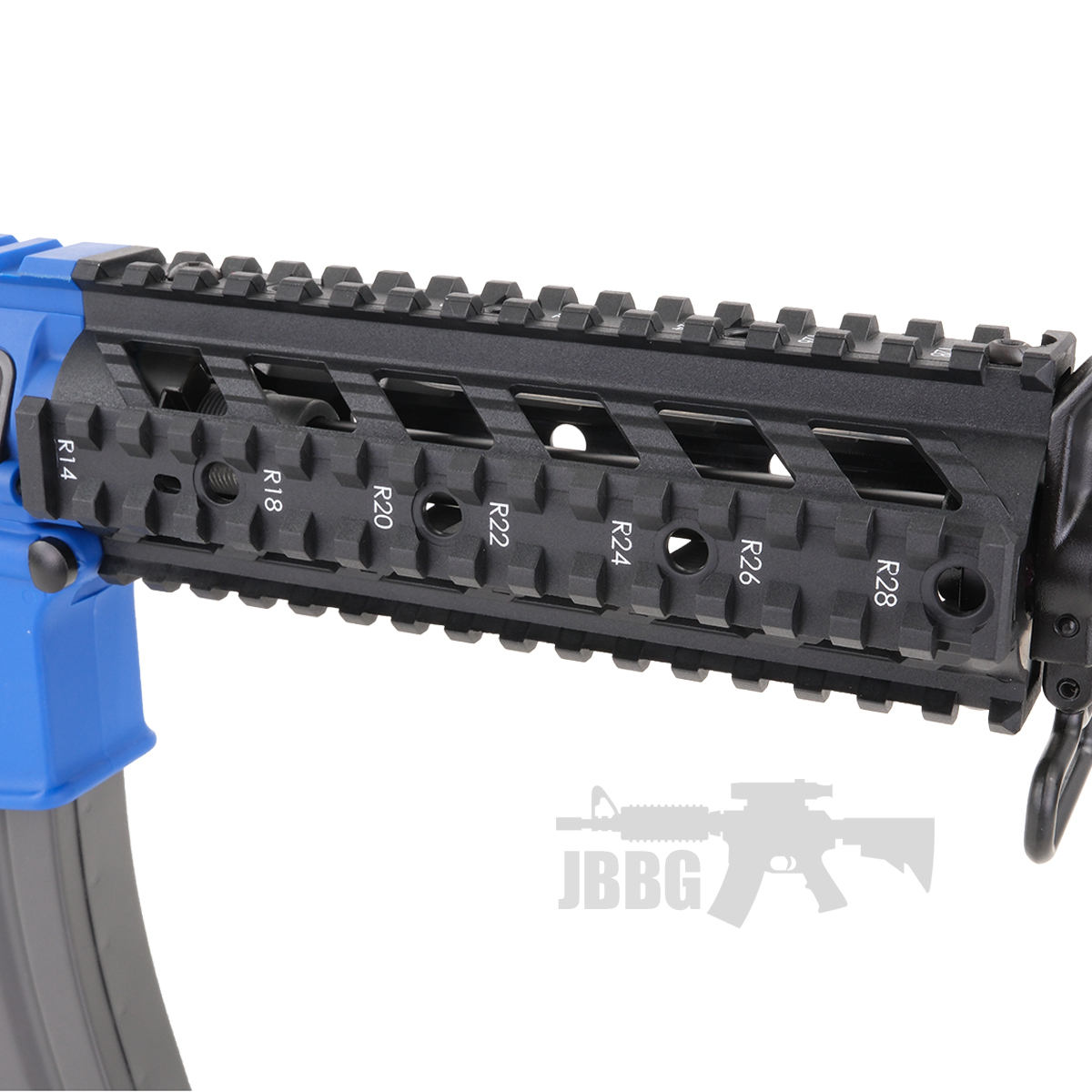 CM16 Raider AEG Airsoft Gun Dual Tone Blue 8