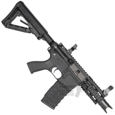 G&G Armament Combat Machine Firehawk M4 Stubby BNB Airsoft Gun Black