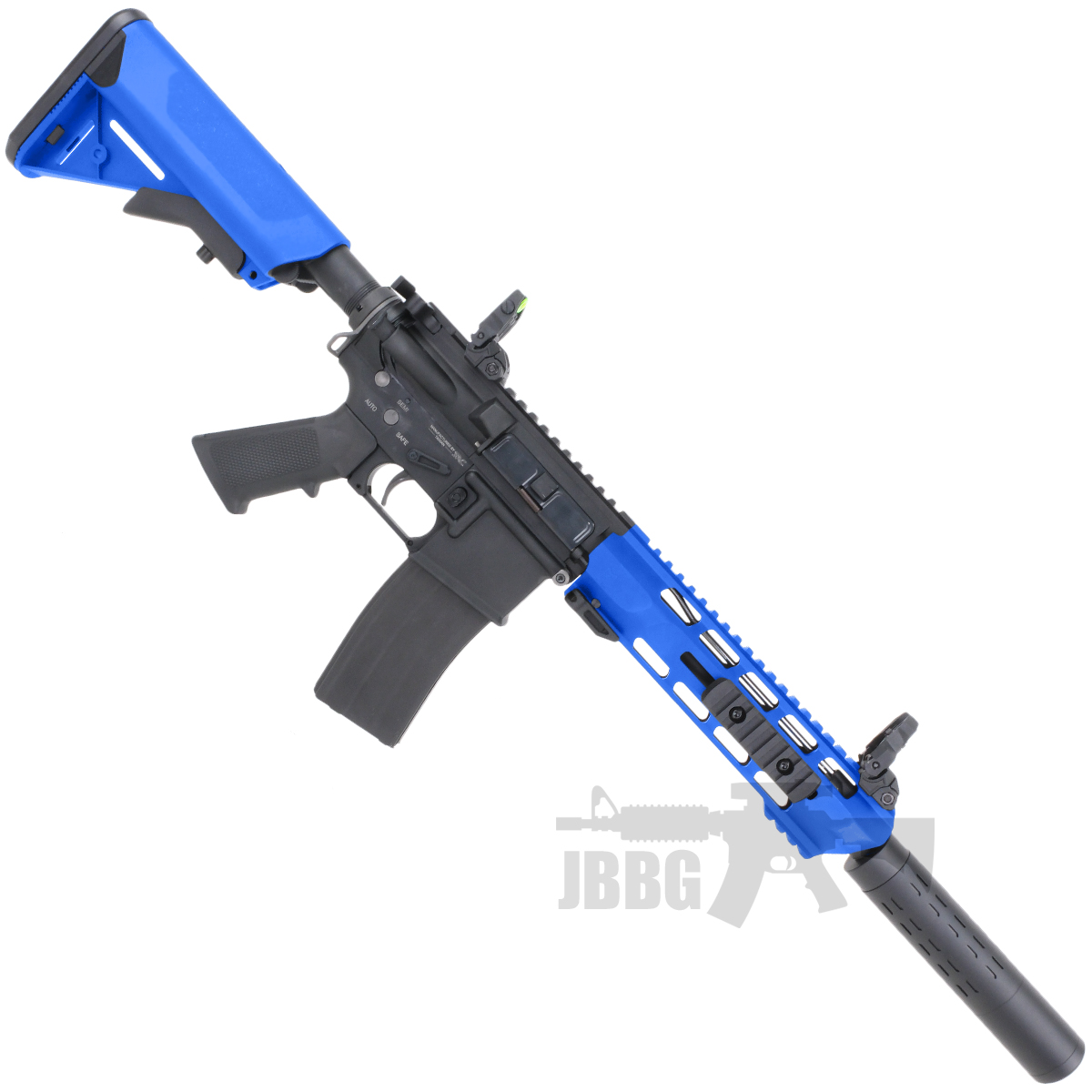 SRC ZAROS-S SR4 GBB LINE Dual Power Airsoft Gun Co2 Blue