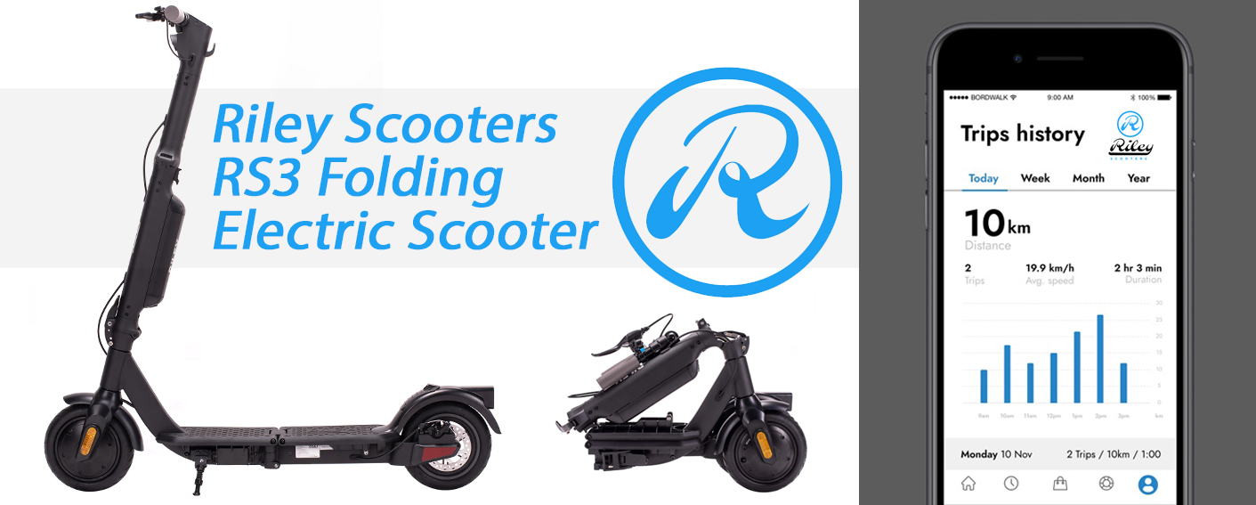 Riley Scooters RS3 Folding Electric Scooter