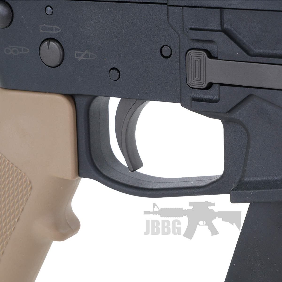 Bulldog TWS 9mm Carbine Gas Blowback Lite Airsoft Gun Tan 10