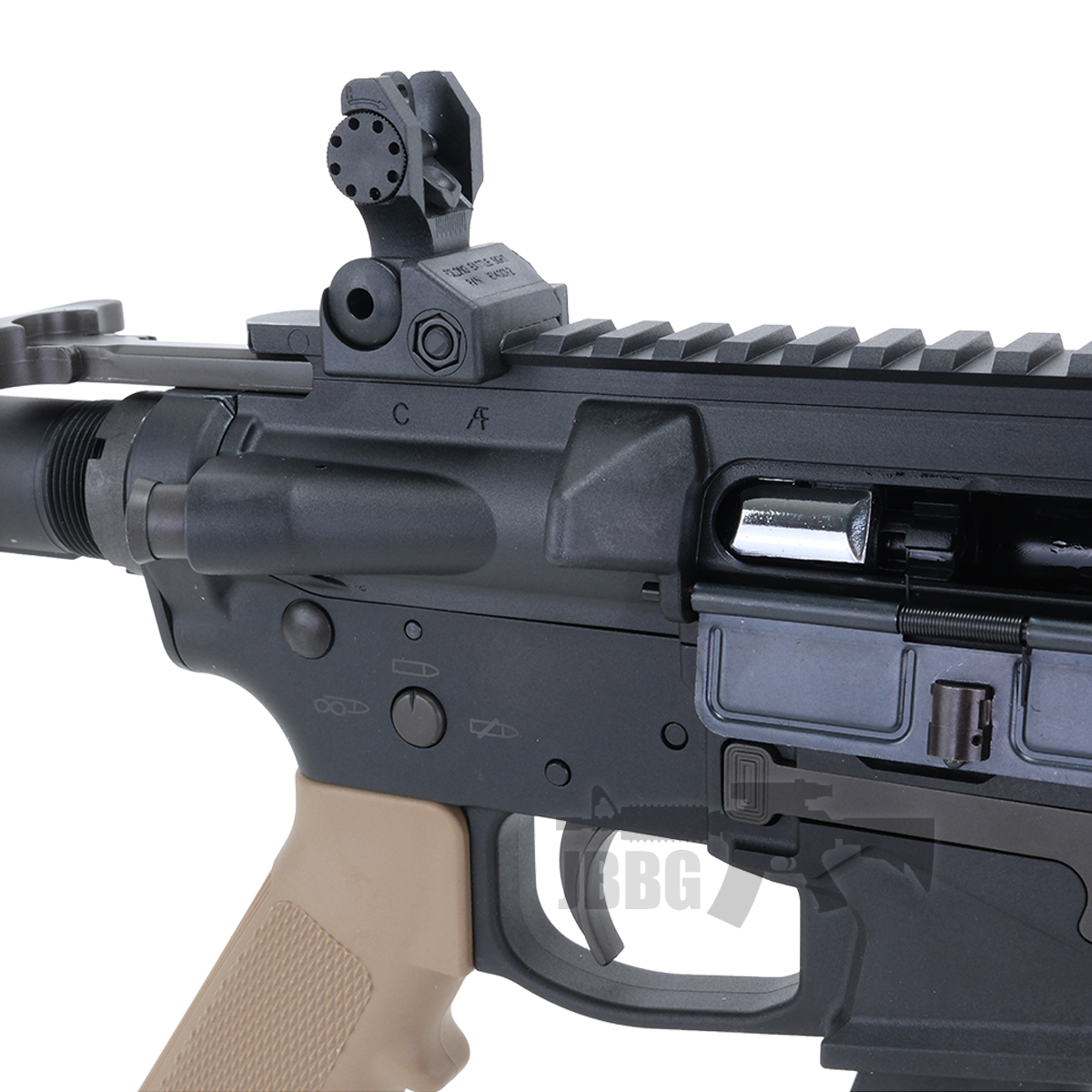 Bulldog TWS 9mm Carbine Gas Blowback Lite Airsoft Gun Tan 12