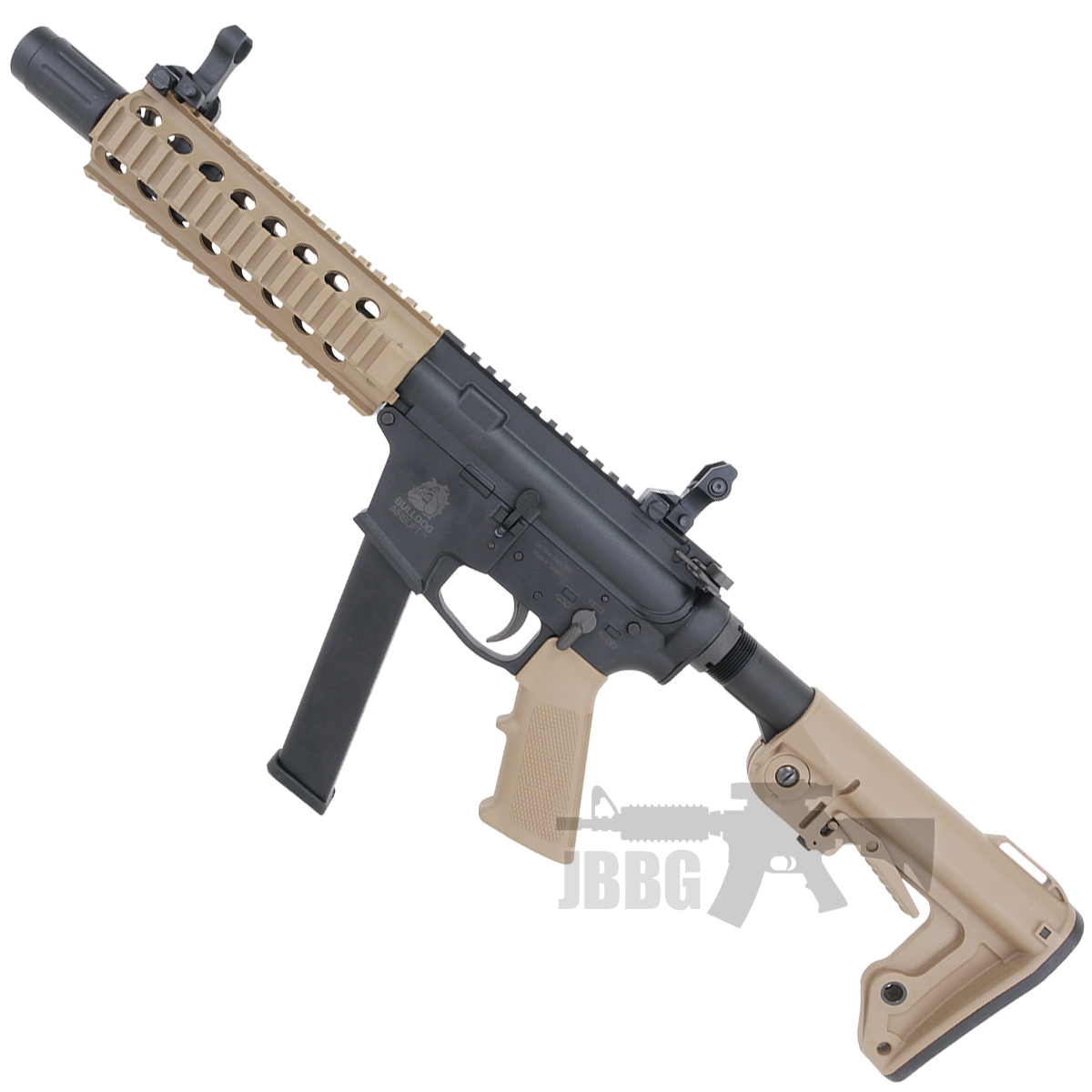 Bulldog TWS 9mm Carbine Gas Blowback Lite Airsoft Gun Tan