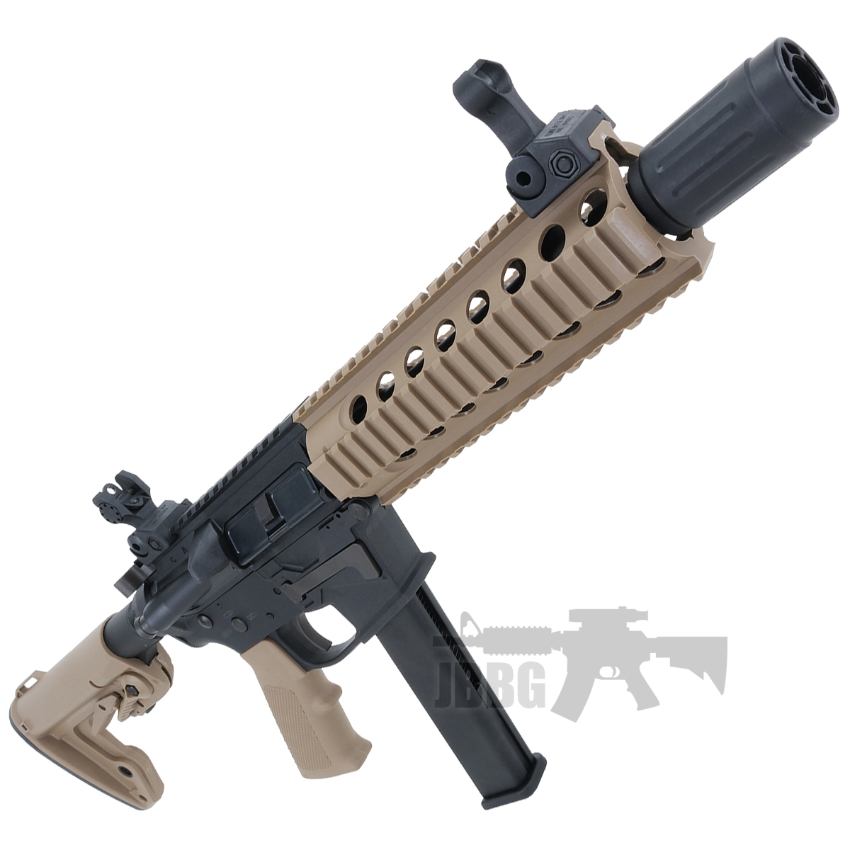 Bulldog TWS 9mm Carbine Gas Blowback Lite Airsoft Gun Tan 4