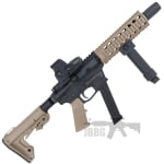 Bulldog TWS 9mm Carbine Gas Blowback Lite Airsoft Gun Tan 66
