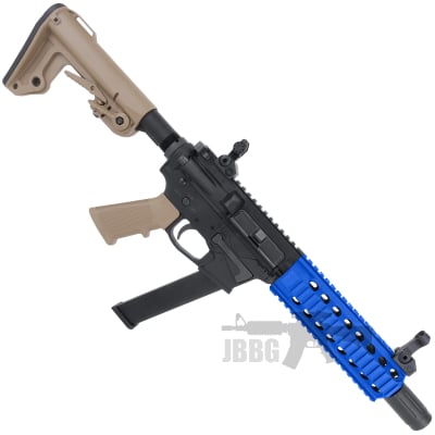 Bulldog TWS 9mm Carbine Gas Blowback Lite Airsoft Gun Tan BL 22