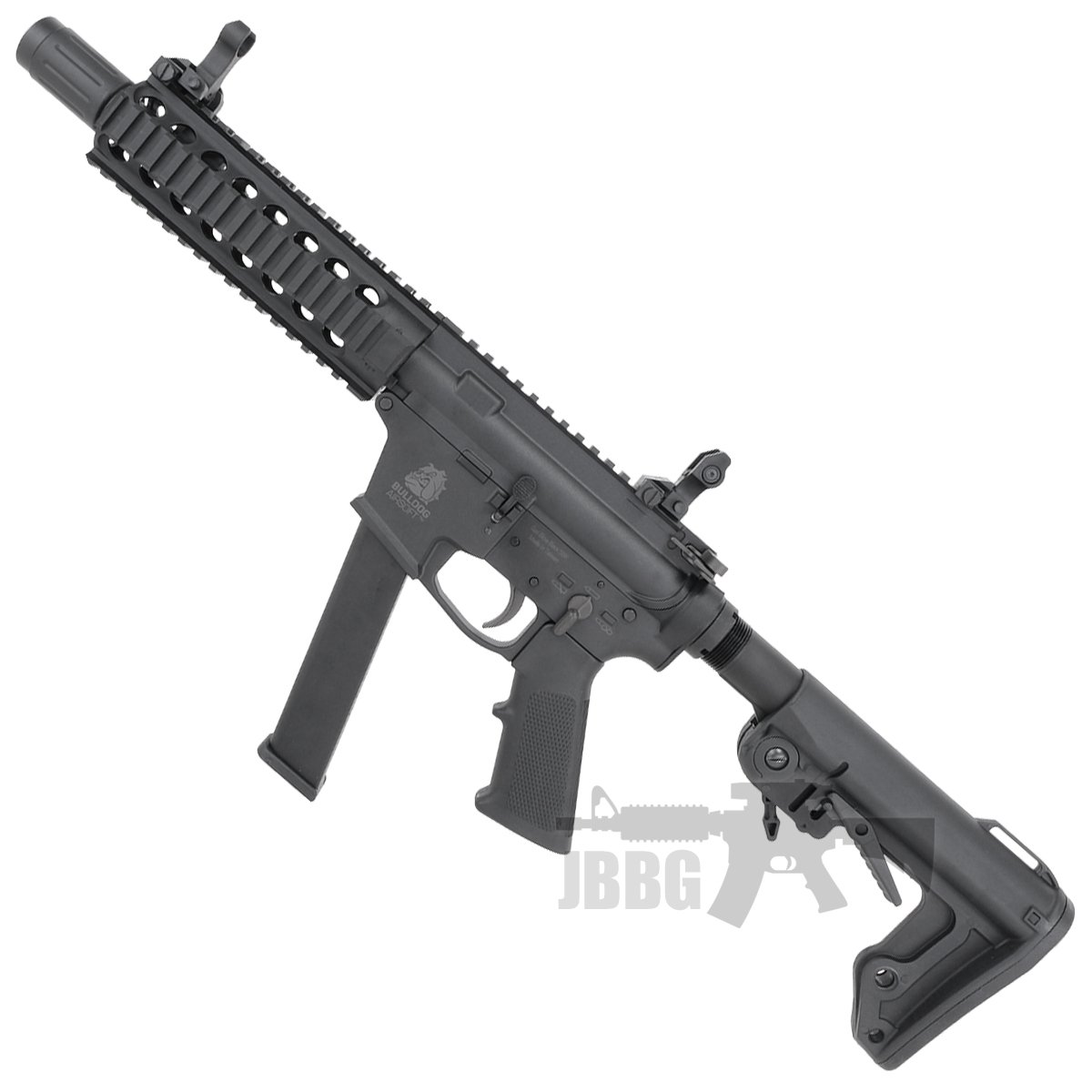 Bulldog TWS 9mm Carbine Gas Blowback Lite Airsoft Gun b2