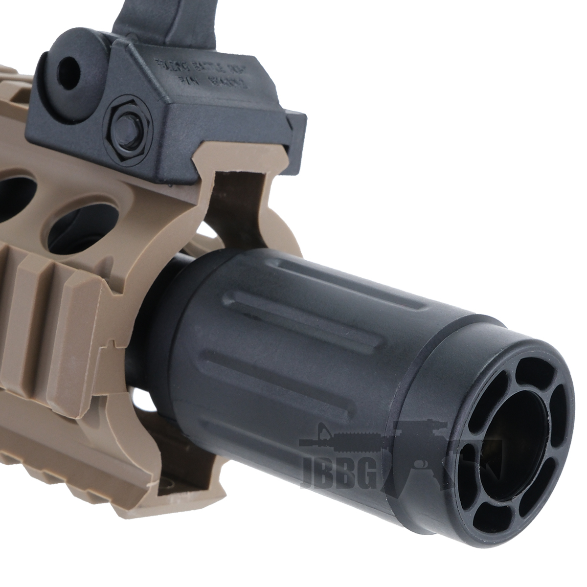 Bulldog TWS 9mm SRB Gas Blowback Lite Airsoft Gun Tan 10