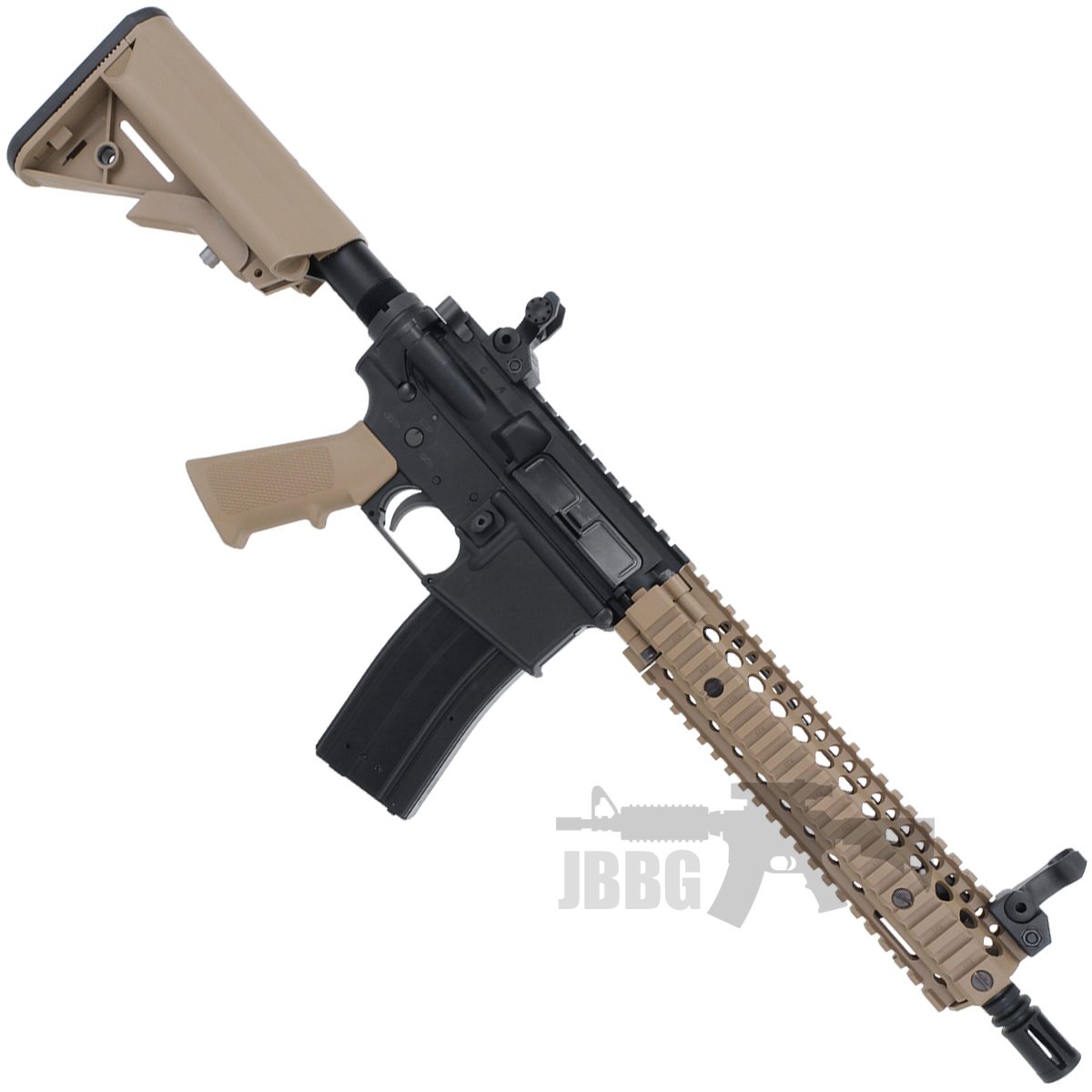 Bulldog TWS MK18 Gas Blowback Lite Airsoft Gun Tan