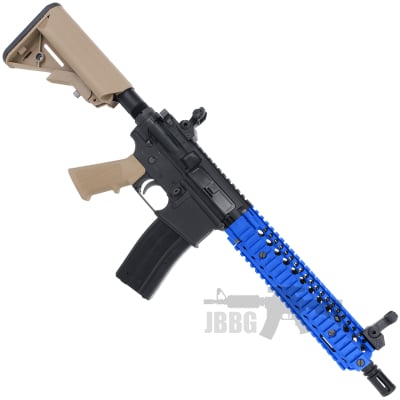 Bulldog TWS MK18 Gas Blowback Lite Airsoft Gun Tan 001 BL