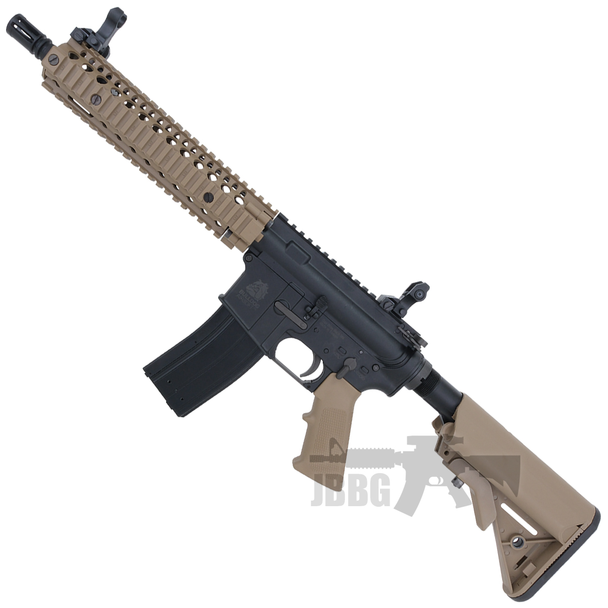 Bulldog TWS MK18 Gas Blowback Lite Airsoft Gun Tan 2