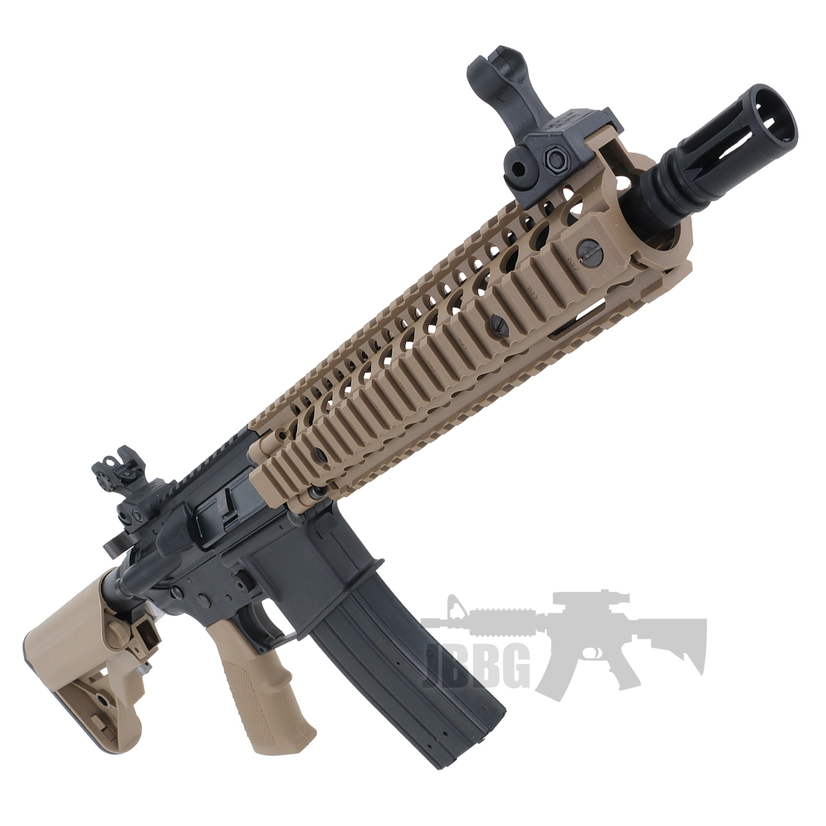 Bulldog TWS MK18 Gas Blowback Lite Airsoft Gun Tan 4