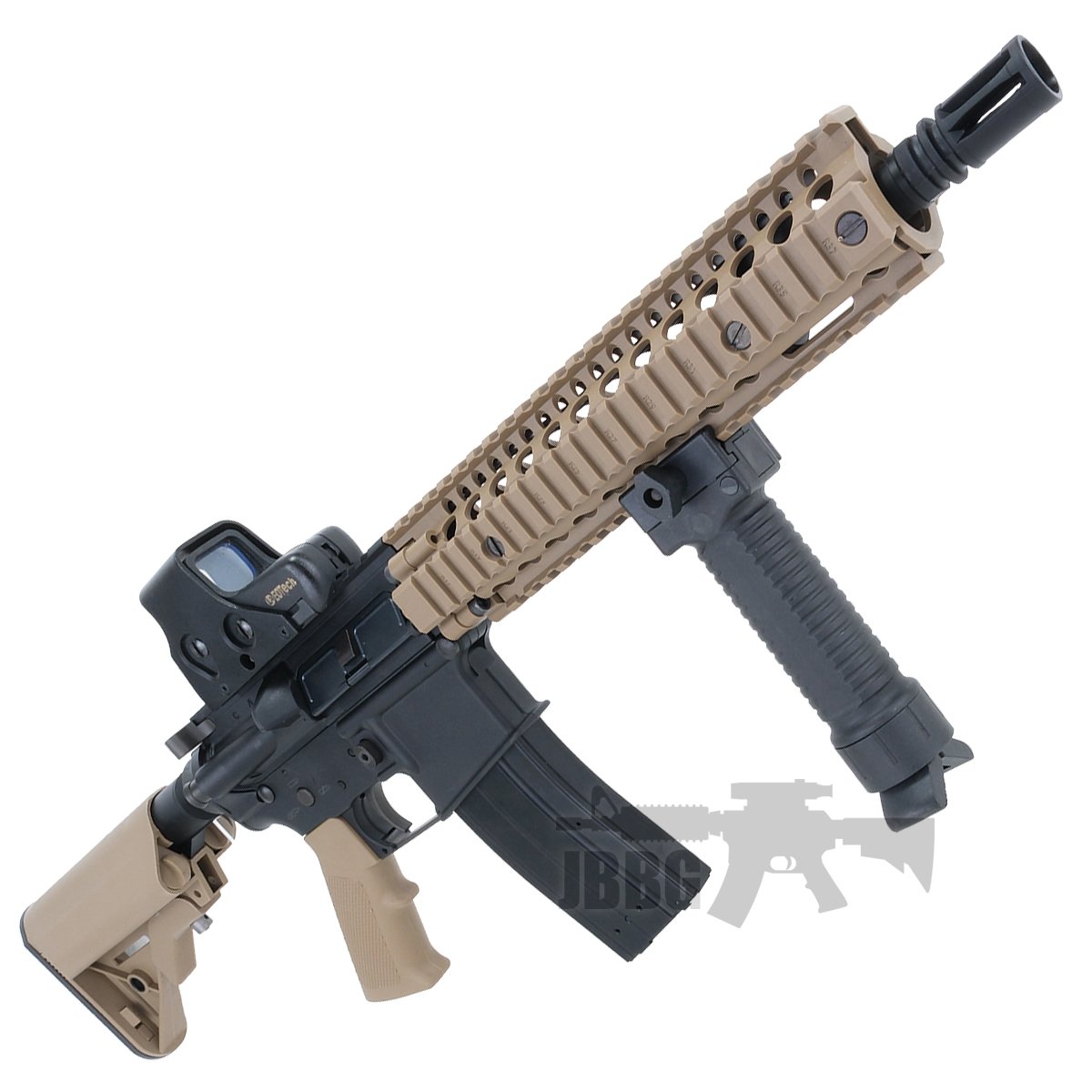 Bulldog TWS MK18 Gas Blowback Lite Airsoft Gun Tan