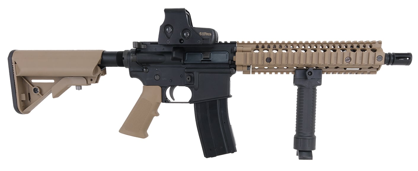 Bulldog TWS MK18 Gas Blowback Lite Airsoft Gun Tan