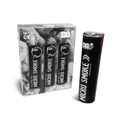 Enola Gaye EG25 Wire Pull Micro Smoke Grenade (x3) White