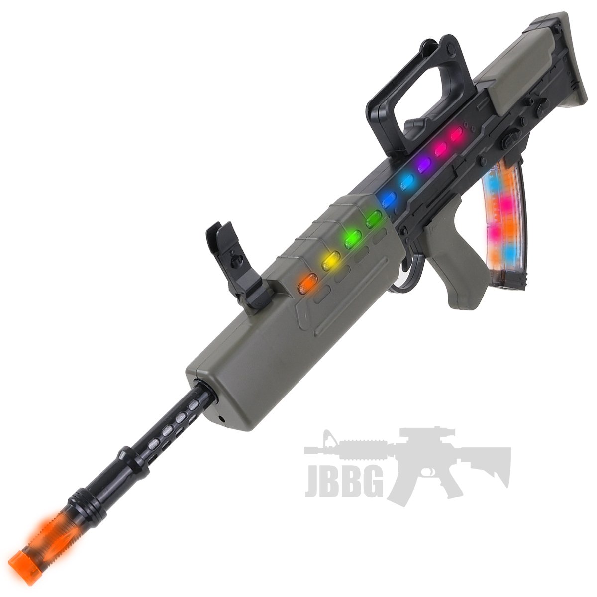 AK 85D Battery Operated L85A1 Toy Gun Lights