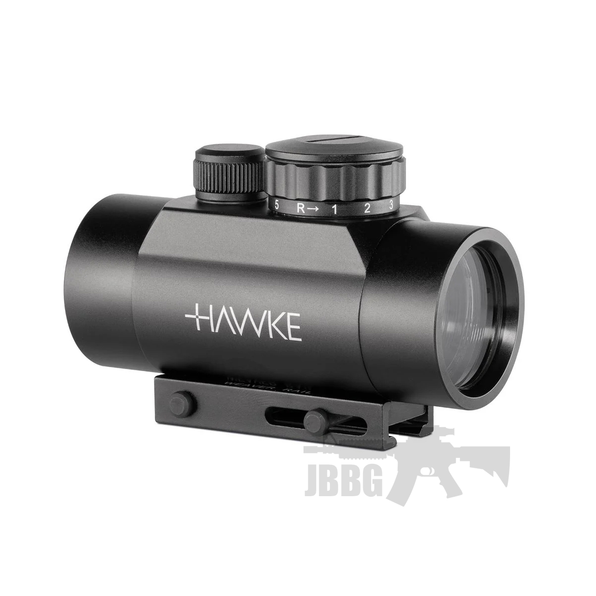 Hawke Dot Sight 3 MOA 9 11mm & Weaver Rail JBBG