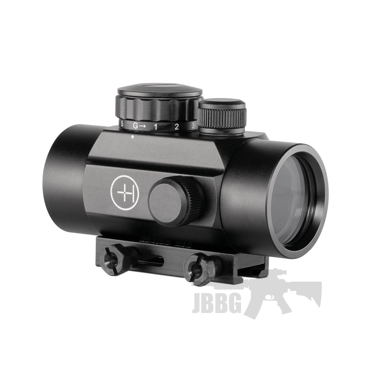 Hawke Dot Sight 3 MOA 9 11mm & Weaver Rail JBBG 2