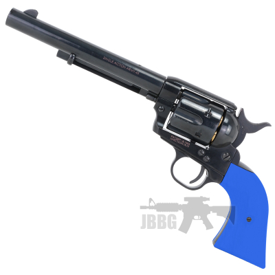 King Arms SAA 45 Peacemaker Airosft Revolver M Electroplating Blue