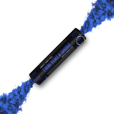 Enola Gaye Twin Vent II Wire Pull Smoke Grenade Blue