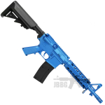 8907A M4 RIS CQB Spring Airsoft Gun Two-Tone Blue