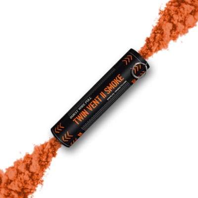Enola Gaye Twin Vent II Wire Pull Smoke Grenade Orange