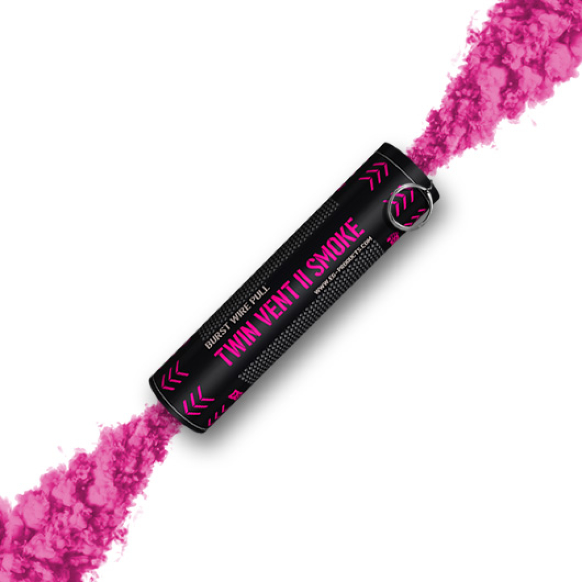 Enola Gaye Twin Vent II Wire Pull Smoke Grenade Pink
