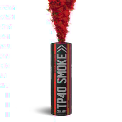 Enola Gaye TP40 Top Pull Smoke Grenade Red