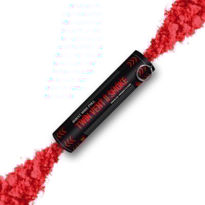 Enola Gaye Twin Vent II Wire Pull Smoke Grenade Red