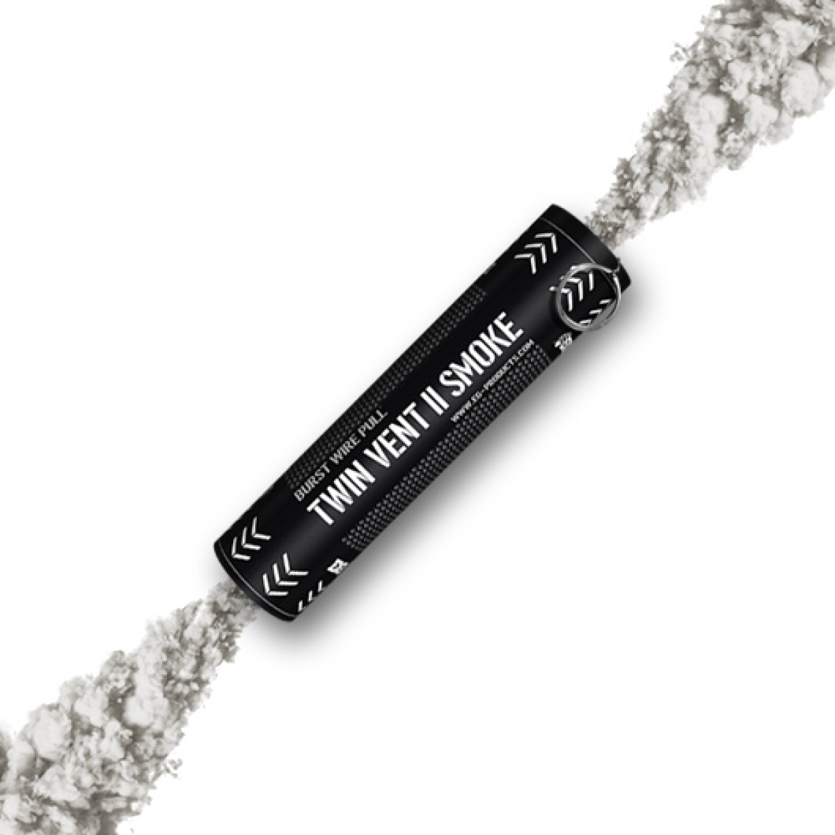 Enola Gaye Twin Vent II Wire Pull Smoke Grenade White