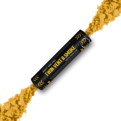 Enola Gaye Twin Vent II Wire Pull Smoke Grenade Yellow