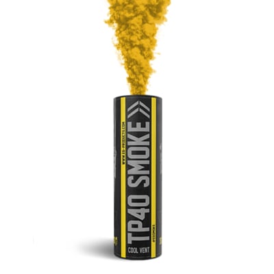 Enola Gaye TP40 Top Pull Smoke Grenade Yellow