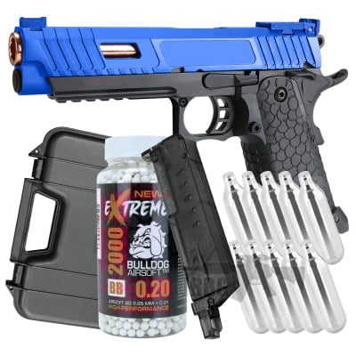 Bundle Offer Baba Yaga Combat Master Hi Capa Co2 Blowback Airsoft Pistol CO 751X