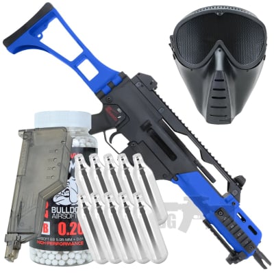 Bundle Offer SR36C Dual Power GBB Line Airsoft Gun with Co2 Mag