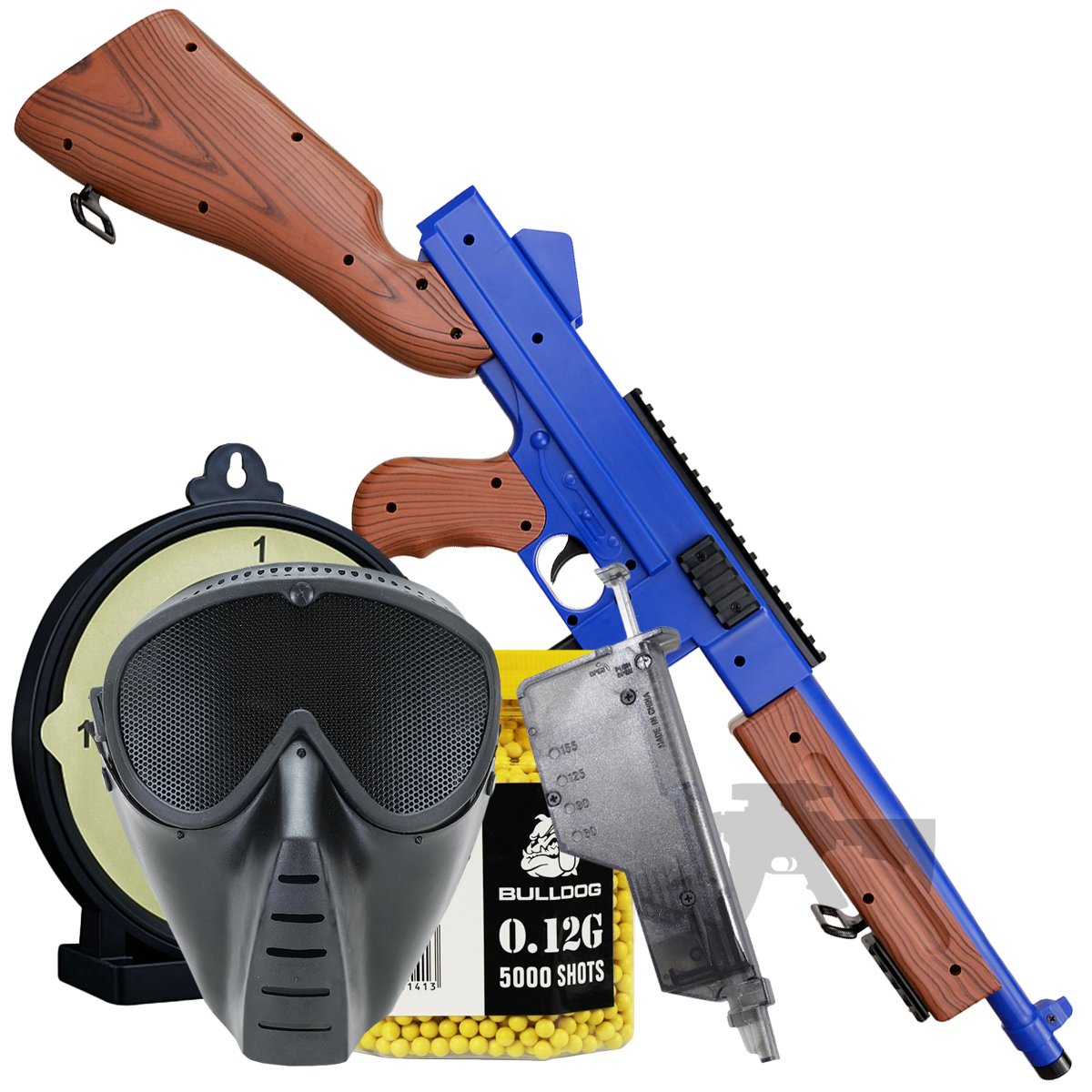 M306A1 M3 Airsoft BB Gun Bundle Offer Set