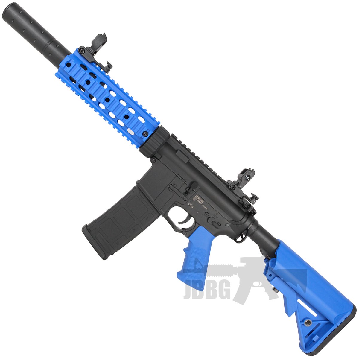 Nuprol Delta Pioneer M4SD Airsoft Gun Blue 0