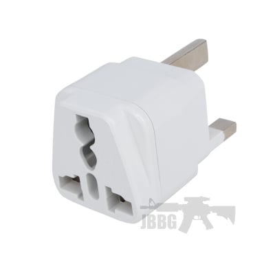 UK 3 Pin Plug with Fuse, Grounded Universal Plug Adapter Type G for UK