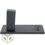 Bull pistol stand with Black logo 2 jpg