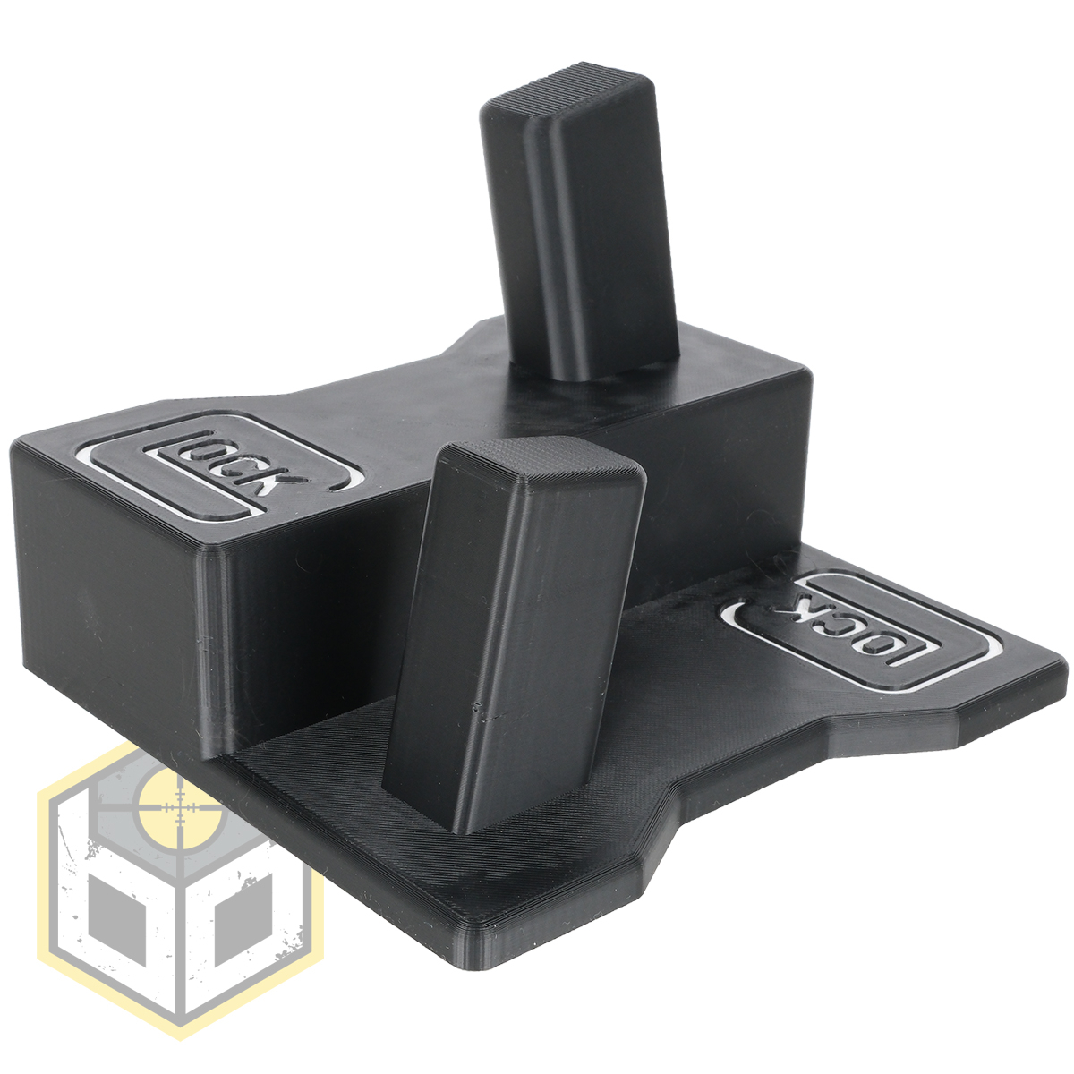 Glock Pistol Stand Dual 1 jpg
