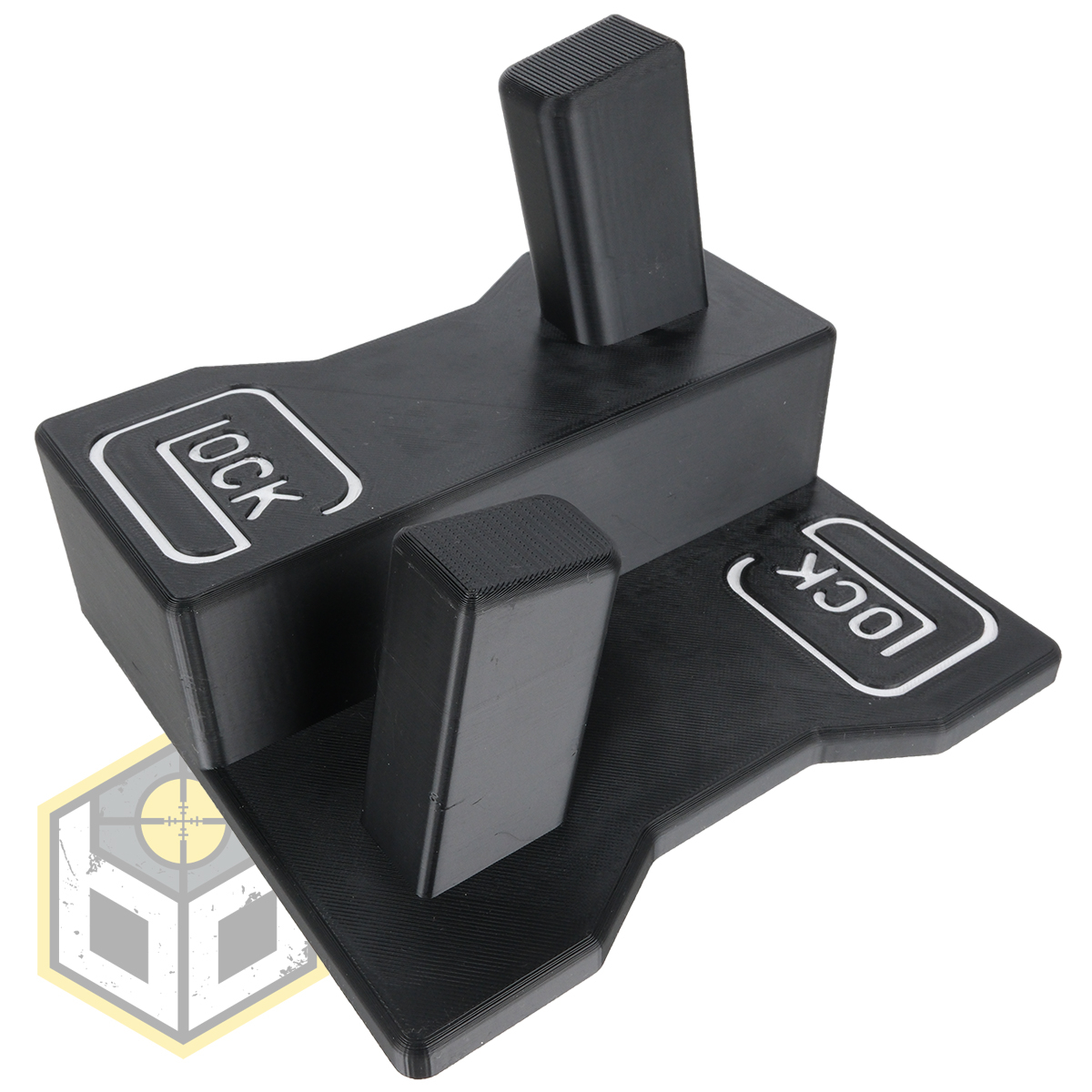 Glock Pistol Stand Dual 9 jpg