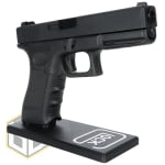 Glock Pistol Stand with Logo 5 jpg
