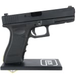 Glock Pistol Stand with Logo 6 jpg