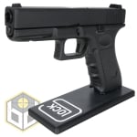 Glock Pistol Stand with Logo 8 jpg